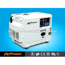 60HZ 5KW ITC-Power tipo seilent portátil Diesel Gerador